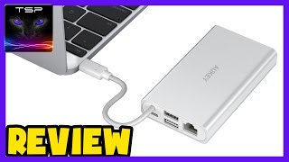 Aukey - USB Type-C Multipurpose Hub (HDMI / VGA / USB / Ethernet) - REVIEW