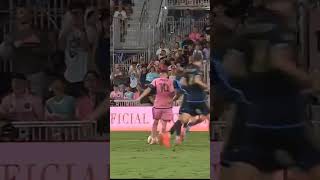 Lionel Messi Fall on Field #shorts