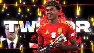 Euro 2024 Final (Spain vs England) Twixtor Clips 4K + CC