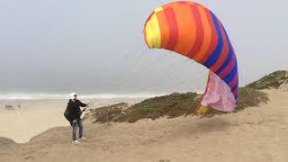 Groundhandling of BGD Seed at Marina State Beach, CA