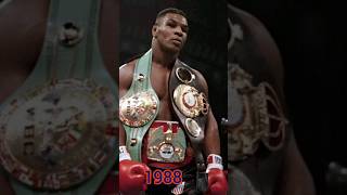 evolution of Mike Tyson from 1984-2022