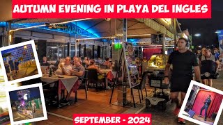 Gran Canaria🌴AUTUMN EVENING IN PLAYA DEL INGLES - SEPTEMBER 2024