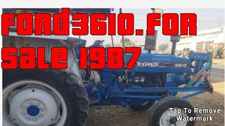 Ford tractor 3610  model 1987 for sale raabta number 03237806642CT Lazer Land 👌💞