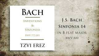 BACH: Sinfonia 14 in B-flat Major, BWV 800 | Tzvi Erez (28/30)