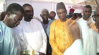 Visite du Ministre de l'Agriculture et de l'Equipement Rural au stand de l'ISRA (FIARA 2019)