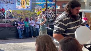 Cluckin' Stuttin' and Crowin' Contest at World Chicken Festival - London, Kentucky