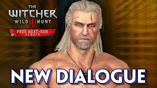 Witcher 3: New Dialogue with Dijkstra, New Vampire Models and more NEXT-GEN changes.