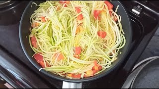 СПАГЕТТИ (лапша) из КАБАЧКОВ - ЗА УШИ НЕ ОТТАЩИШЬ как вкусно