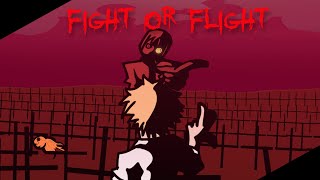 FNF | Heart Or Death | Fight or Flight but Starved Makima And Denji Sings It | Sonic Exe FNF