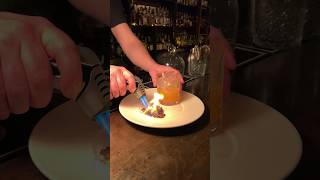 “Campfire in Georgia” at Canon Seattle #seattle #bar #whiskey #cocktails