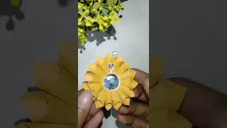 DIY haldi maangtikka😍#trending#ytshorts#viral#foryou#craft#diy#jewellery#haldi#mangtikka