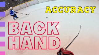 Improve Your Backhand Accuracy - 5 Hockey Drills for Kids [Basic Skills]