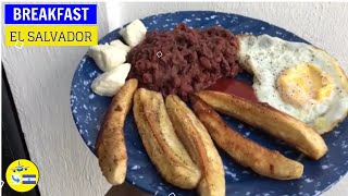 WHAT A NOT SO "TYPICAL SALVADOREAN BREAKFAST" IN SAN MIGUEL LOOKS LIKE?