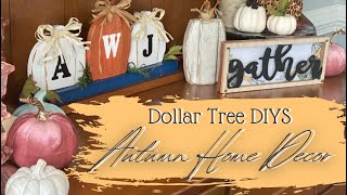 Fun & easy Autumn BoHo decor// dollar tree DIYs 2021