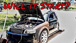 Will it Start & Run? | B6 Audi A4 Driveway Rescue