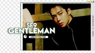 SF9 (에스에프나인)  – GENTLEMAN | Line Distribution