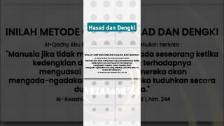 Muslihat Hasad dan Dengki