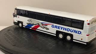 Corgi Vintage Bus Lines 53401 1/50 Scale Diecast Replica of  MCI 102 DL3 in Greyhound Livery