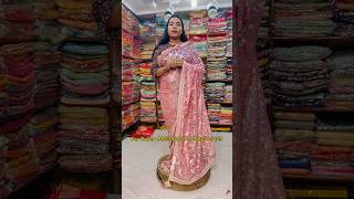 Pink saree shopping #chandnichowk #latest #trending #designer #delhi #vlog #new #fashion #shorts #yt