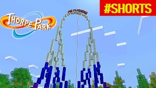 Uk's FASTEST Roller Coaster In Minecraft | #Shorts