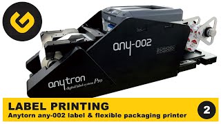 Label printing with Anytron Any 002 color label printer - 02