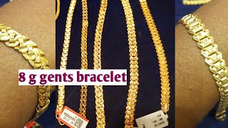 grt gold bracelet models/ 8 grams gold bracelet collection. latest gold bracelet design for gents