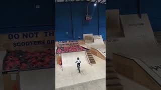 No Footer At Rampworld. Foam Pit Jump #BMX #Kids #8YearsOld #Shorts #Jumps