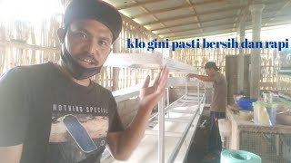 Klo kayak gini rangka kandang pasti kuat dan bersih