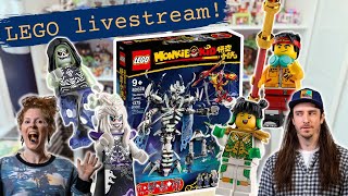 LEGO Livestream! The Bone Demon live build!!!