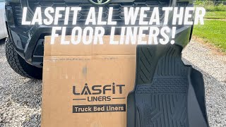 Lasfit All Weather Floor Liners For The 2024 Toyota Tacoma