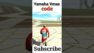 Yamaha vmax code in Indian bike driving 3d