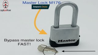 Master lock bypass & pick FAST!