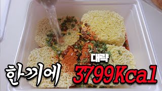 먹방 브이로그 고도비만 / 라면 오모리 점보도시락 김치찌개라면 크림빵 소금빵 새우롤 편의점 먹방 라면먹방