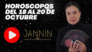 Horóscopos del 18 al 20 de Octubre 2024