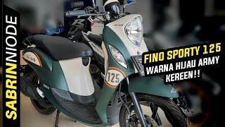 Spesifikasi YAMAHA Fino Sporty 125 Retro Green 2020