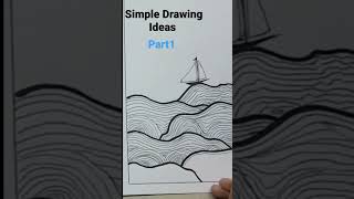 Simple drawing ideas for beginners رسمة سهلة وبسيطة للمبتدئين #رسم #art