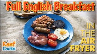 Air Fryer Full English Breakfast