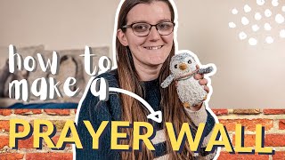 How to make a prayer wall - Update my prayer board with me for 2023!