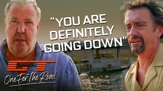 Richard Hammond Crashes His Boat In Crocodile-Infested Waters | The Grand Tour: One For The Road