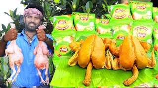 VILLAGE STYLE COOKING || BINGO CHICKEN - Crispy Bingo Chicken Roast - Bingo Fried Chicken Recipe