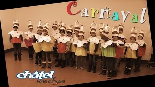 Carnaval à Châtel et à l'école...