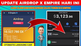 REVIEW CARA CEPAT CLAIM MENCAIRKAN SALDO TOKEN DI X EMPIRE VERSI TERBARU | XMPIRE WITHDRAWAL UPDATE