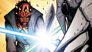 Star Wars the Clone Wars Darth Maul vs General Grievous