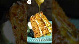 Incredibly Moist Carrot Cake With Honey #shorts #youtubeshorts #cake