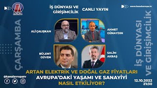 AVRUPA'DA ARTAN ENERJİ FİYATLARI YAŞAMI VE SANAYİYİ NASIL ETKİLİYOR? - İŞ DÜNYASI 12.10.2022