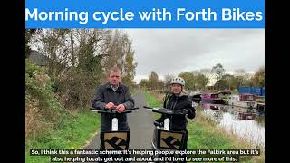 Morning cycle with Forth Bikes