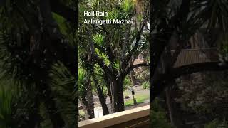 இப்படியும் ஒரு மழை இருக்கா? | #rainyday #awesomepearlz #BayArea #vlog #hail #trending #shorts