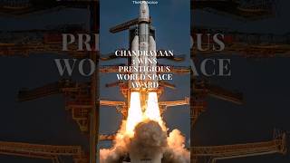 Chandrayaan 3 wins prestigious World Space Award #trending #currentaffairs #chandrayaan #news #gk