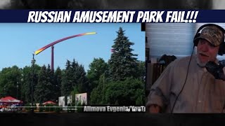 Russian Amusement Park FAIL | Reacting to The Scariest Videos On The Internet #47