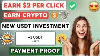 New Usdt Shopping Mall Today🤑 | Usdt Investment Site🔥 | $2 Per Click💯 | Make Money💰 | Easily Earning